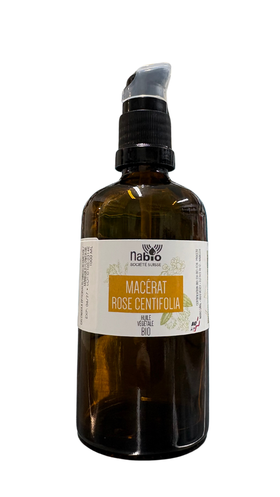 Macérat Rose BIO base HV argan (rosa centifolia) 50ml