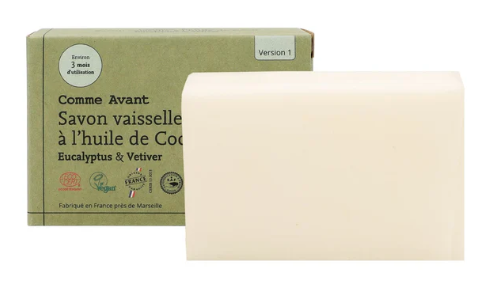 Comme Avant Savon vaisselle eucalyptus&vetiver 150gr