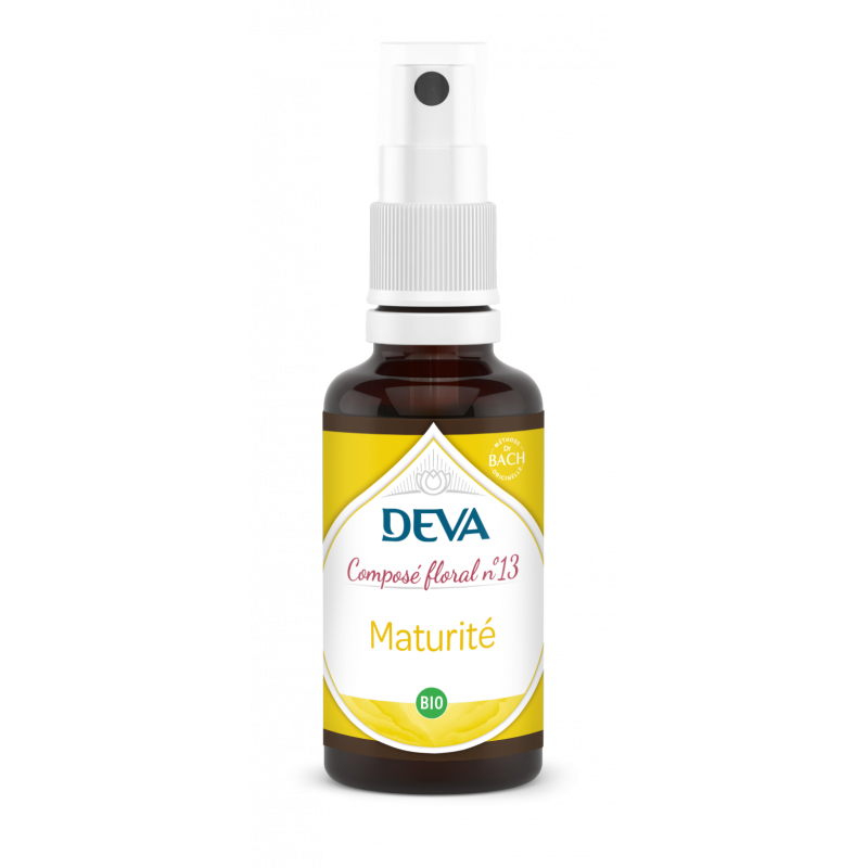 DEVA Composé floral BIO, n°13 SAGESSE 30ml SPRAY