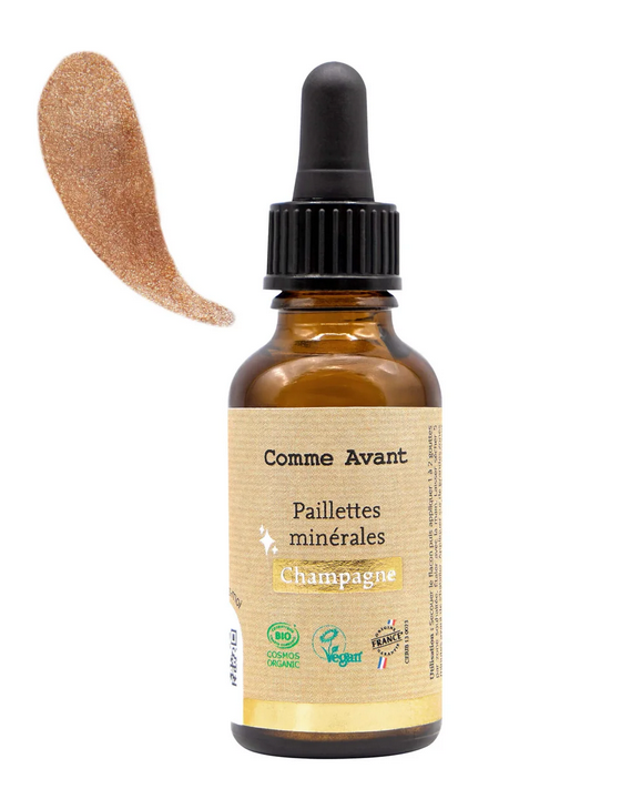 Comme Avant Paillettes minérales BIO* Champagne 30ml