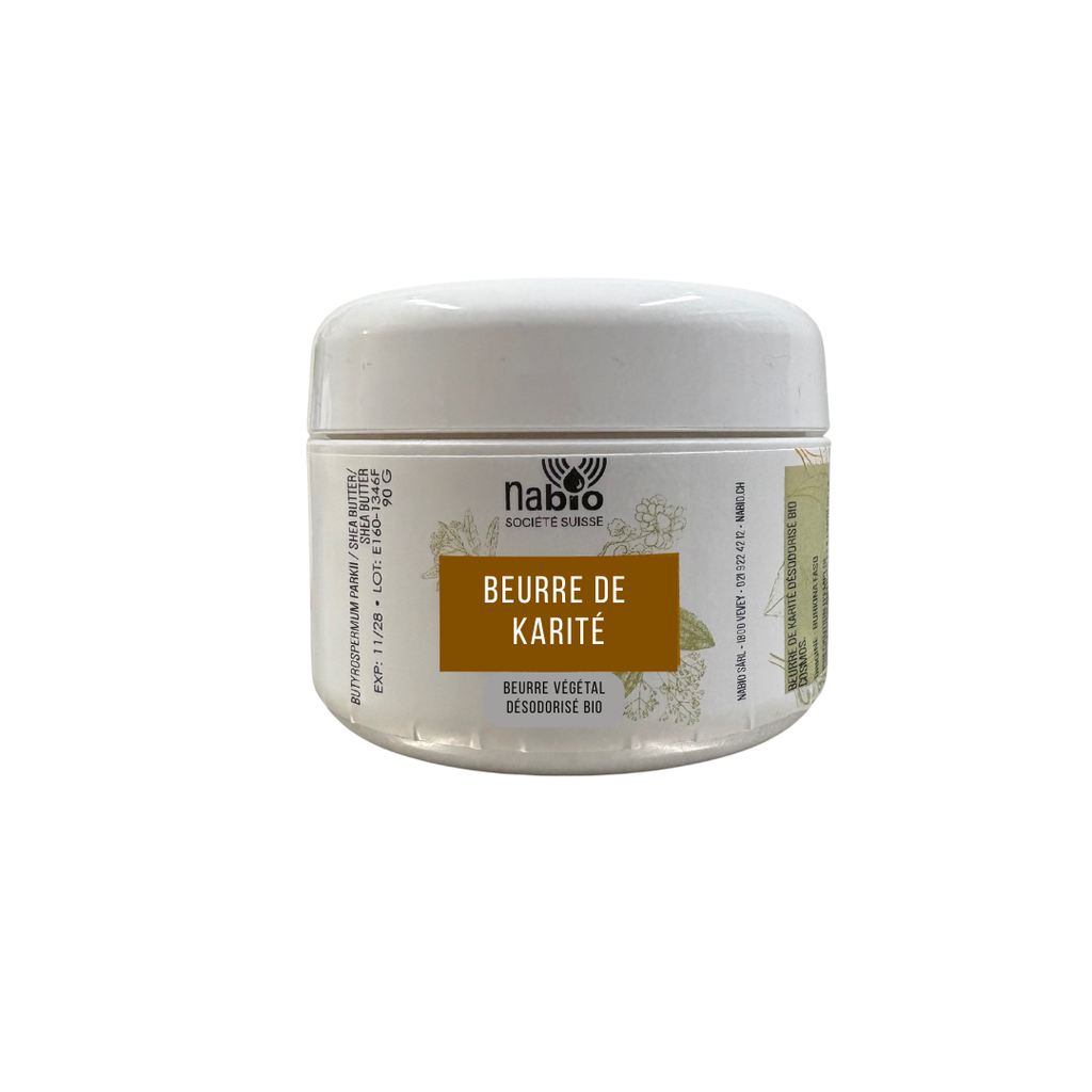 Beurre de karité désodorisé BIO* pot 90gr