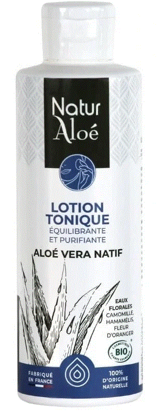 NaturAloe Lotion tonique bio* 200ml