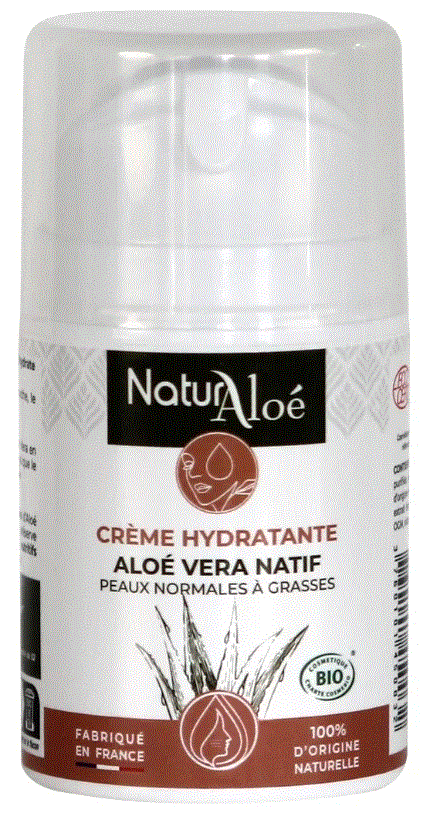 NaturAloe Crème hydratante bio* 50ml