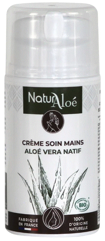 NaturAloe Crème soin mains bio* 50ml