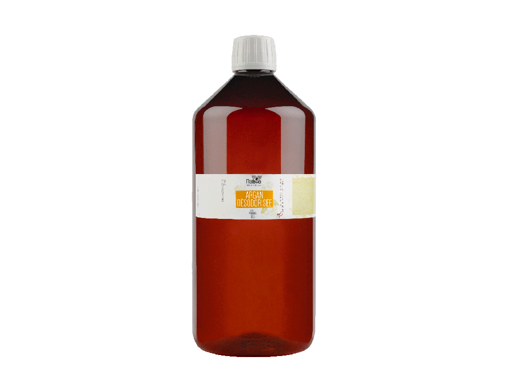 Huile végétale Argan désodorisée BIO (argania spinosa) 1000ml