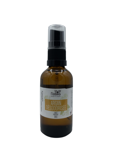 Huile végétale Argan désodorisée BIO (argania spinosa) 30ml