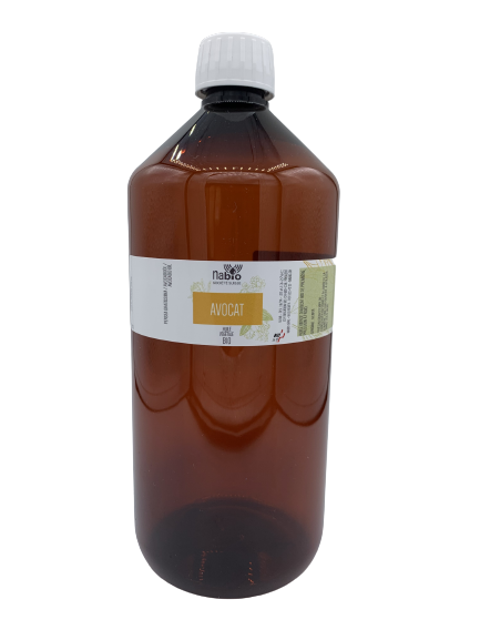 Huile végétale Avocat vierge BIO (persea gratissima) 1000ml