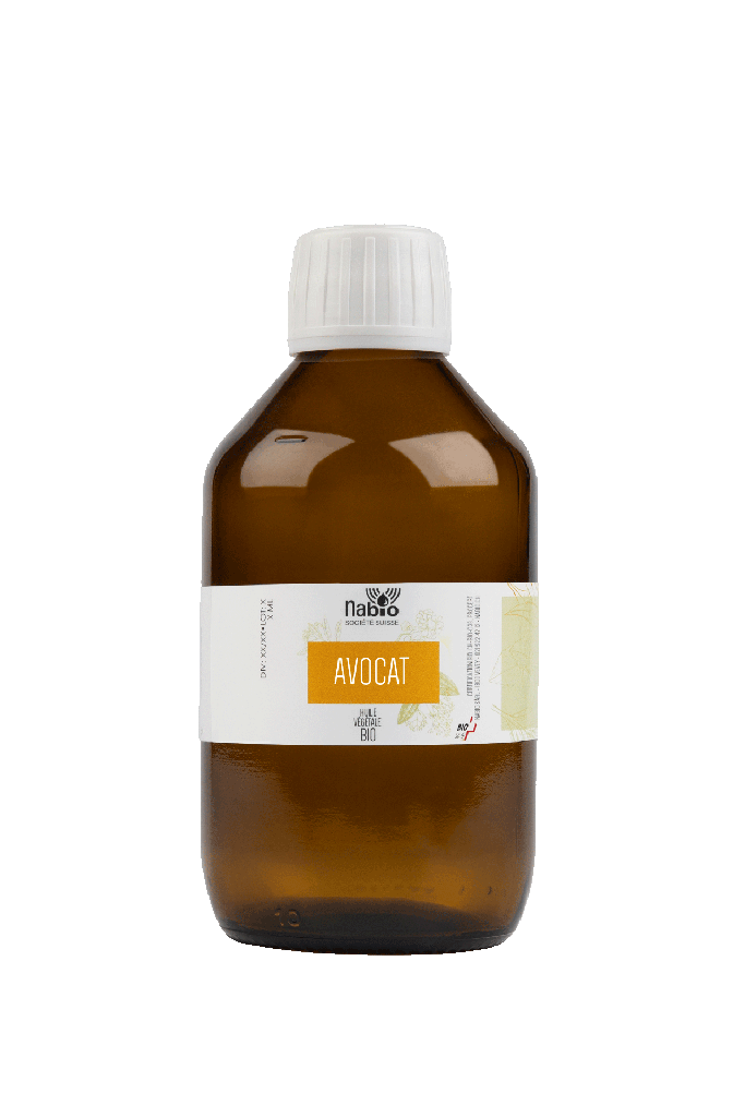 Huile végétale Avocat vierge BIO (persea gratissima) 250ml