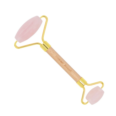 Comme Avant Rouleau visage en quartz rose