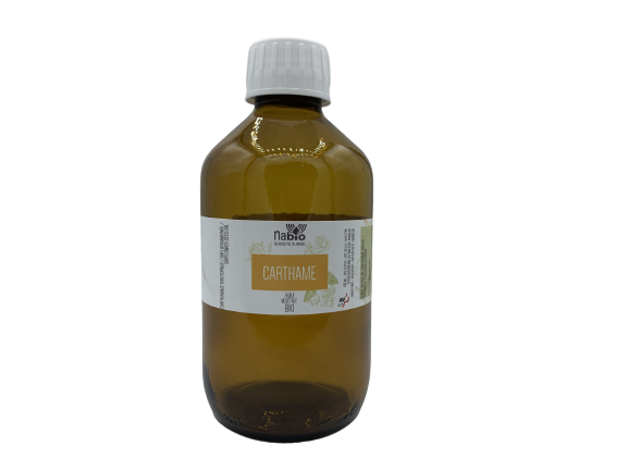 Huile végétale Carthame vierge BIO (carthamus tinctorius) 250ml