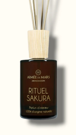 Aimée de Mars Rituel Sakura parfum d'intérieur 100ml BÂTONS
