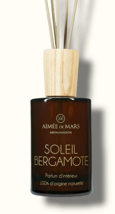 Aimée de Mars Soleil Bergamote parfum d'intérieur 100ml BÂTONS