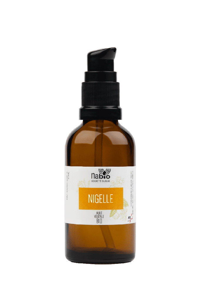 Huile végétale Nigelle vierge BIO (nigella sativa) 100ml