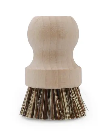 Comme Avant Brosse à casserole en bois de hêtre 