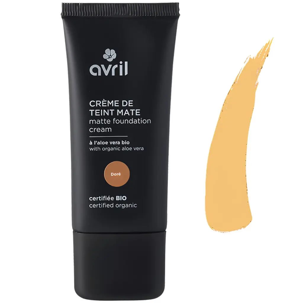 Avril Crème de teint mate Doré BIO* 28ml