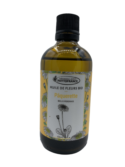 Phytofrance huile végétale Pâquerette bio* (bellis perennis) 100ml