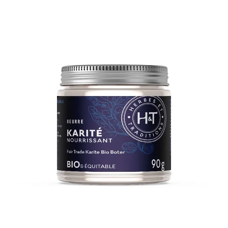 H&T Beurre de karité FFL BIO* 90gr