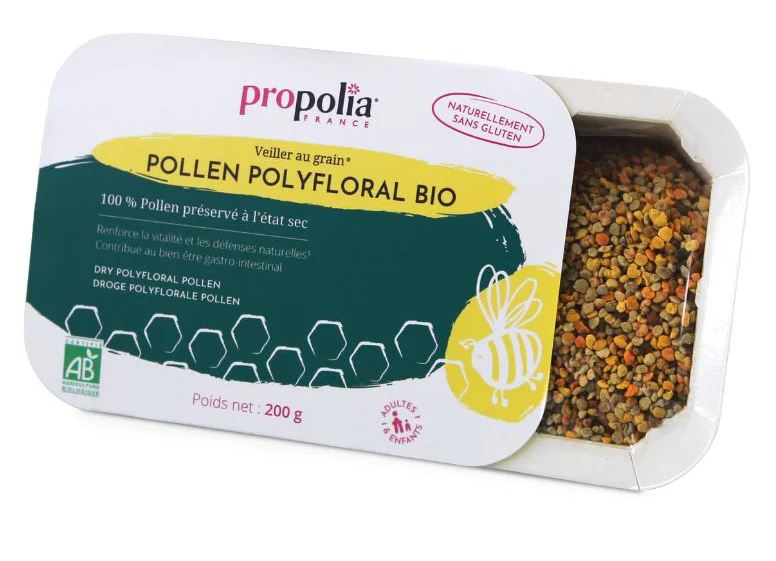 ​​Propolia Pollen polyfloral sec bio 200gr