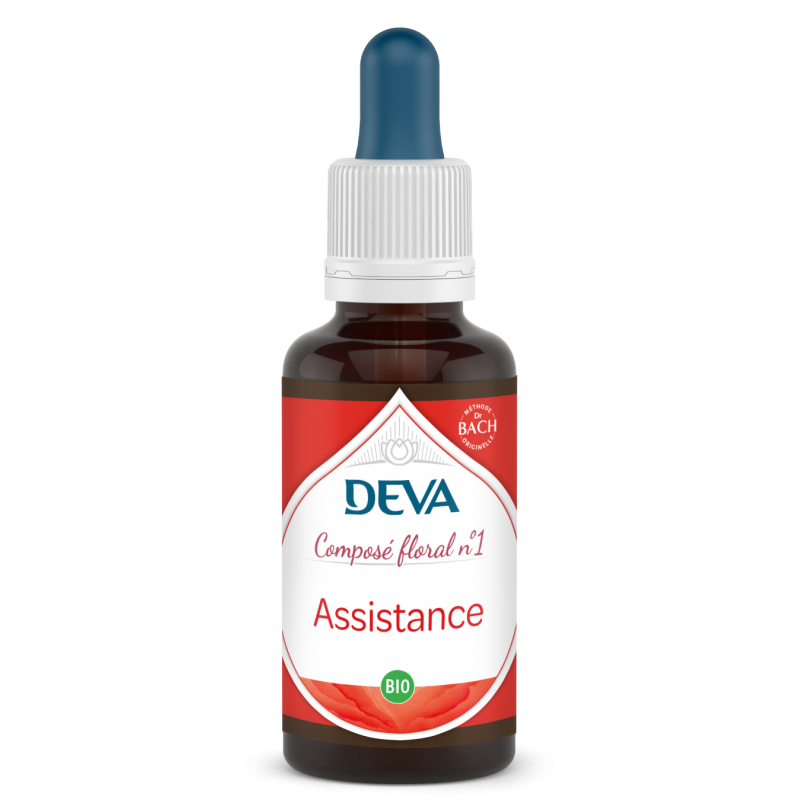 DEVA Composé floral BIO, n°01 ASSISTANCE 30ml