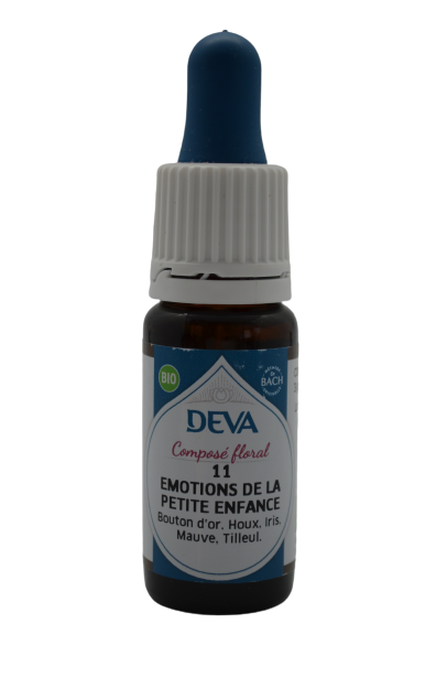 DEVA Composé floral BIO, n°11 Emotions de la PETITE ENFANCE 10ml