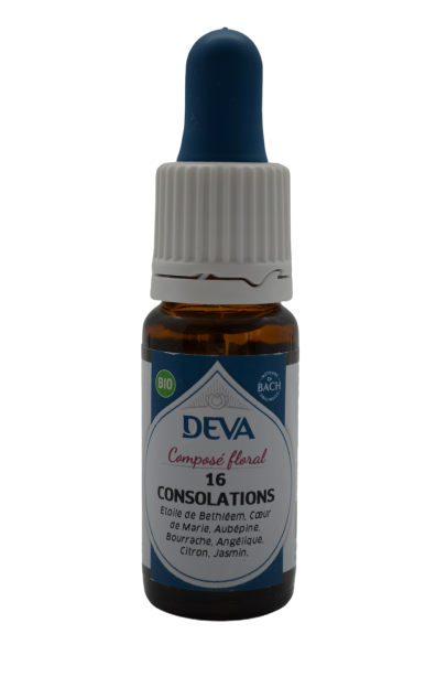 DEVA Composé floral BIO, n°16 CONSOLATIONS 10ml