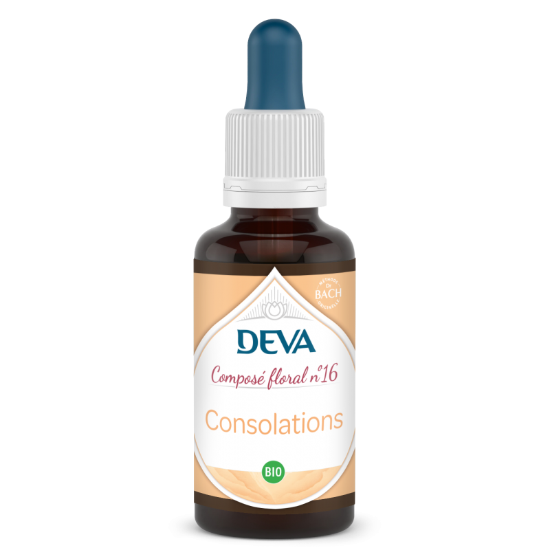 DEVA Composé floral BIO, n°16 CONSOLATIONS 30ml
