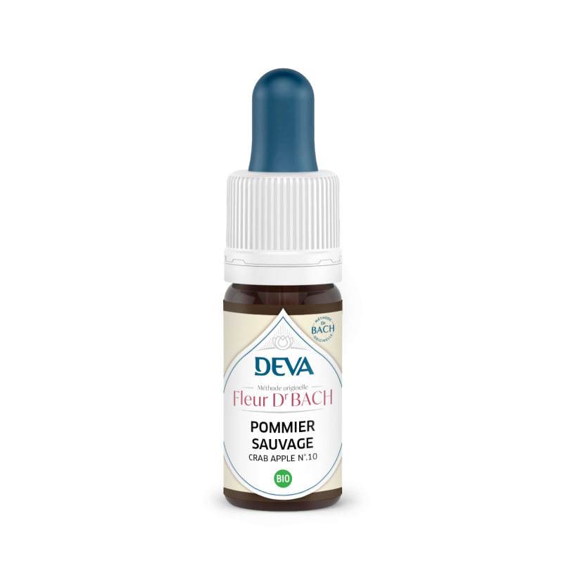 10 Elixir floral Dr BACH de DEVA BIO, Pommier sauvage/Crab apple 30ml