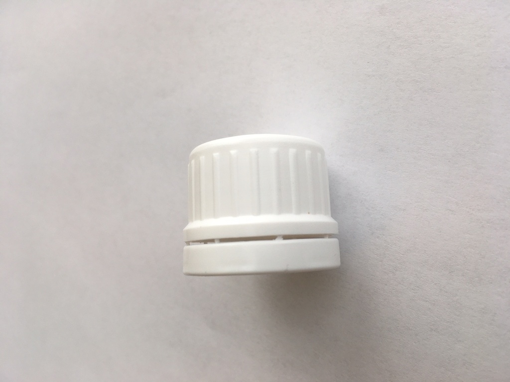 Bouchon inviolable blanc DIN22