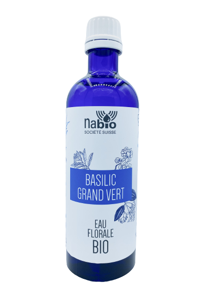 Eau florale Basilic Grand vert BIO (Ocimum bas) 200ml