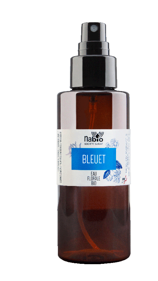 Eau florale Bleuet BIO (Centaurea cyanus) 100ml PET spray