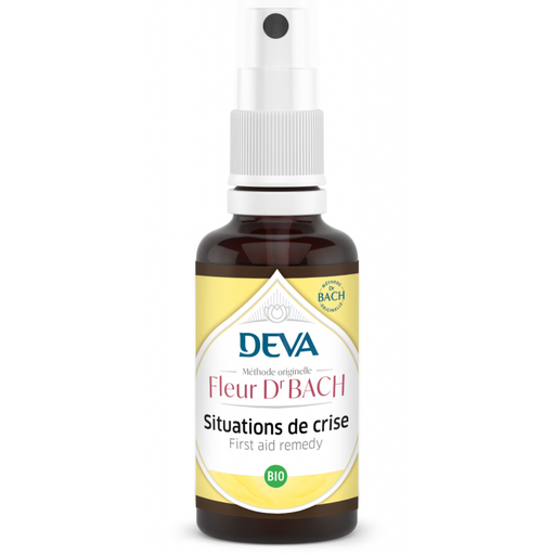 [DBCRIS30SPR] Elixir floral Dr Bach de DEVA BIO, Situation de crise/Rescue 30ml SPRAY