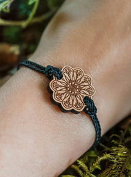 [WOOBRALONN] Wooper Bracelet Amelia cordon noir