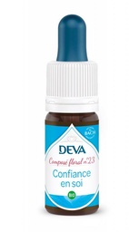[DCONF15] DEVA Composé floral BIO, n°23 CONFIANCE EN SOI 15ml