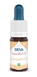 [DCONS15] DEVA Composé floral BIO, n°16 CONSOLATIONS 15ml