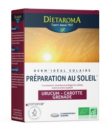 [DIETDERSOL] DIETAROMA Dermidéal solaire BIO 60 cpr