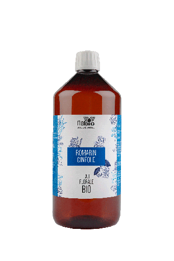 [HAROMACIN1000] Eau florale Romarin cinéole BIO (rosmarinus off.cineol.) 1000ml