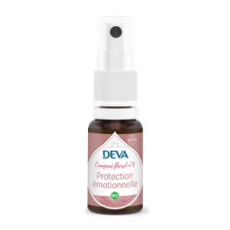 [DPROT15SPR] DEVA Composé floral BIO, n°04 PROTECTION EMOTIONNELLE 15ml SPRAY