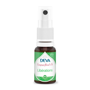 [DLIBE15SPR] DEVA Composé floral BIO, n°06 LIBERATIONS 15ml SPRAY