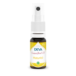 [DSAGE15SPR] DEVA Composé floral BIO, n°13 SAGESSE (maturité) 15ml SPRAY