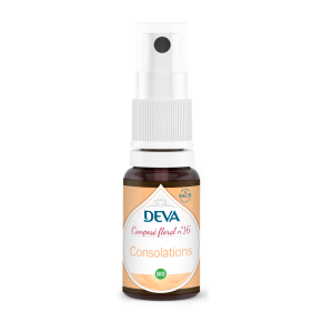 [DCONS15SPR] DEVA Composé floral BIO, n°16 CONSOLATIONS 15ml SPRAY
