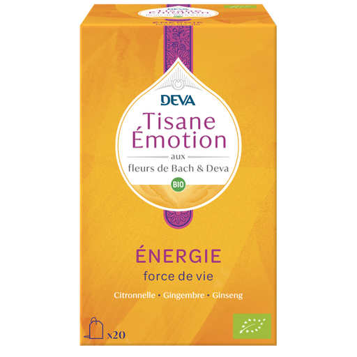 [DTISAENE] DEVA Tisane émotion ENERGIE bio