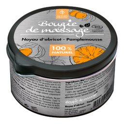 [ALTHBOUABR] ALTHO Bougie de massage abricot/pamplemousse BIO* 100ml