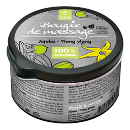 [ALTHBOUJOJ] ALTHO Bougie de massage jojoba/ylang BIO* 100ml