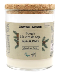[COMMBOUSAP] Comme Avant Bougie Sapin & Cèdre 190 gr