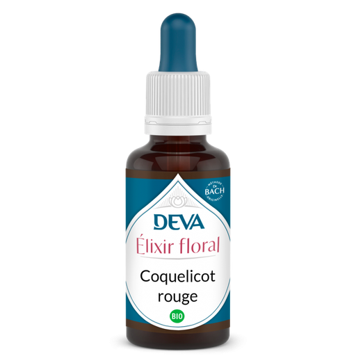 [DCOQUROU30] Elixir floral DEVA BIO, Coquelicot rouge 30ml
