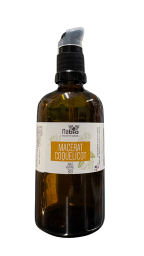 [HVCOQU100] Macérat Coquelicot base HV tournesol BIO 100ml