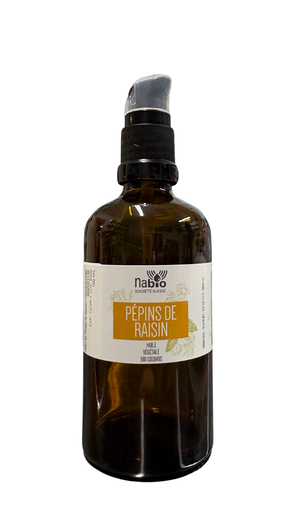 [HVPEPIRAI50] Huile végétale Pépins de raisin BIO Cosmos 50ml