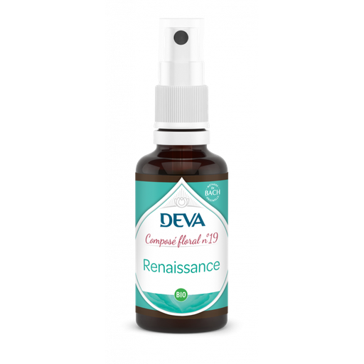 [DRENA30SP] DEVA Composé floral BIO, n°19 RENAISSANCE 30ml SPRAY