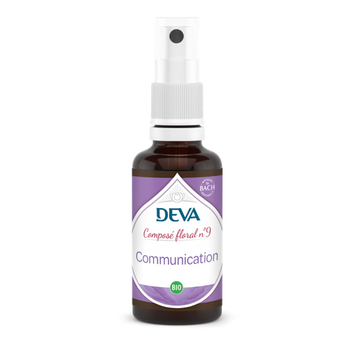 [DCOMM30SP] DEVA Composé floral BIO, n°09 COMMUNICATION 30ml SPRAY