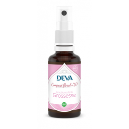 [DGROS30SP] DEVA Composé floral BIO, n°10 Emotions de la GROSSESSE 30ml SPRAY